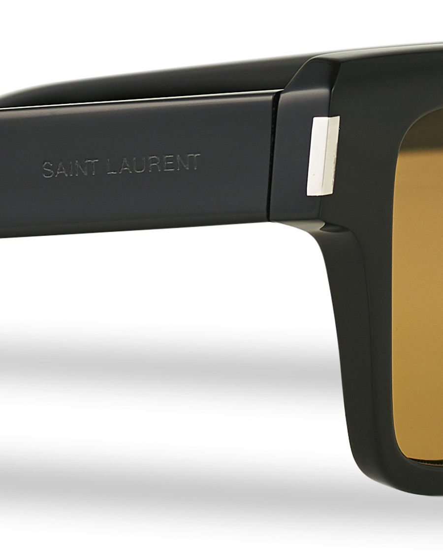 Homme | Saint Laurent SL 469 Sunglasses Black Yellow | Saint Laurent | SL 469 Sunglasses Black Yellow