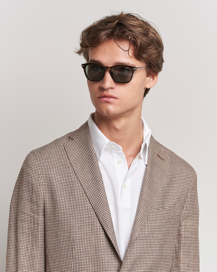 Homme | Accessoires | Brioni | BR0092S Titanium Sunglasses Havana Green
