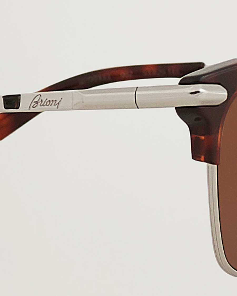 Homme | Brioni BR0093S Sunglasses Havana Brown | Brioni | BR0093S Sunglasses Havana Brown