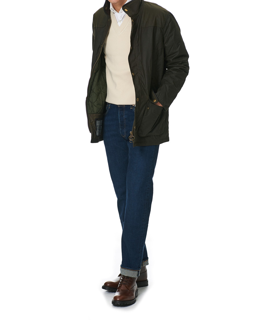 Homme | Crockett & Jones Ross Boot Vibram Sole Dark Brown Waxed Calf | Crockett & Jones | Ross Boot Vibram Sole Dark Brown Waxed Calf