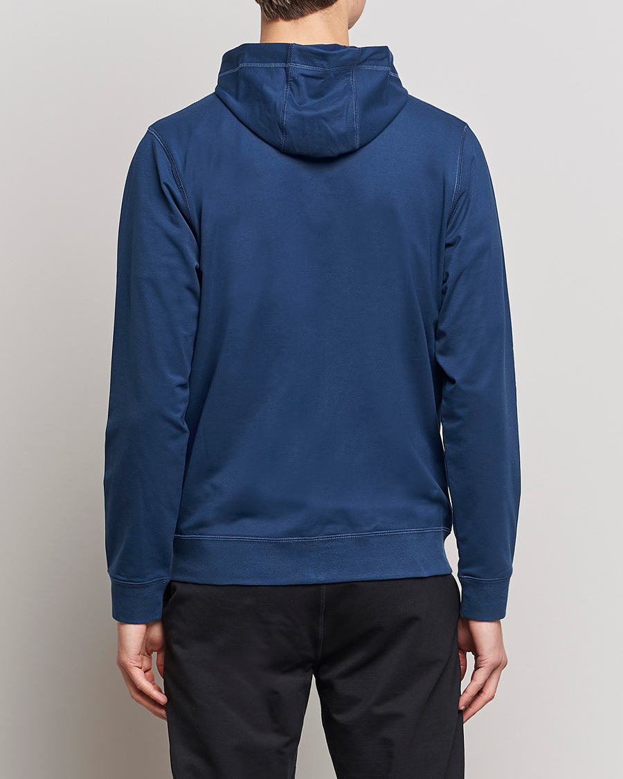Homme | Pulls Et Tricots | Sunspel | Active Full Zip Hood Navy