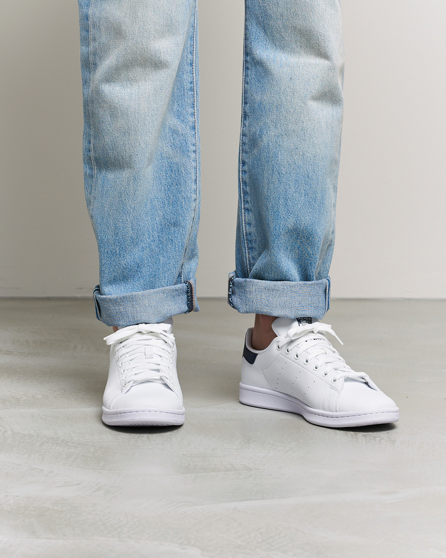 Homme | Baskets | adidas Originals | Stan Smith Sneaker White/Navy
