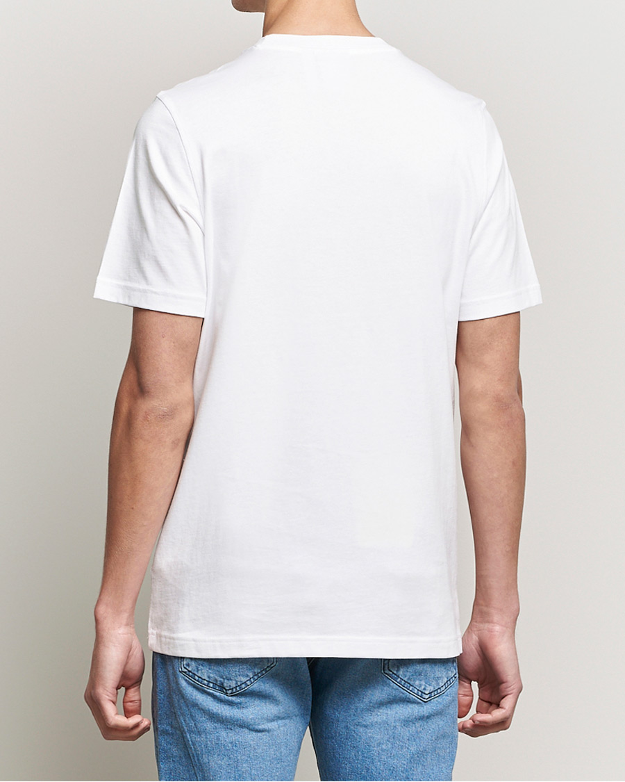 Homme | T-shirts | adidas Originals | Trefoil Crew Neck Tee White/Orange