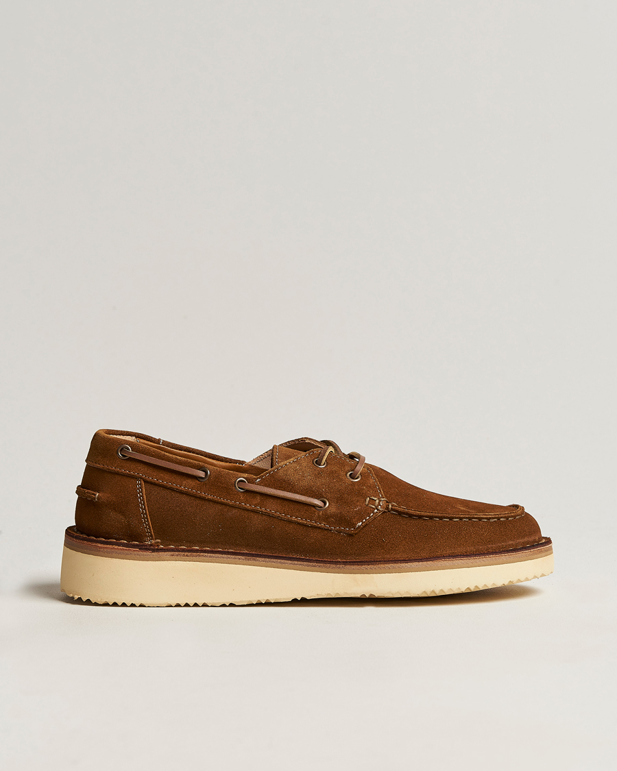 Homme | Astorflex Boatflex Moccasin Brown Suede | Astorflex | Boatflex Moccasin Brown Suede