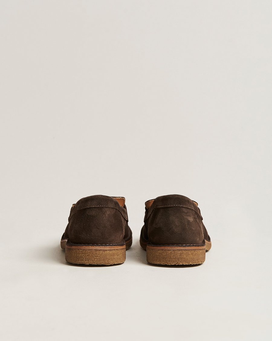 Homme | Astorflex Mokaflex Loafers Dark Brown Suede | Astorflex | Mokaflex Loafers Dark Brown Suede