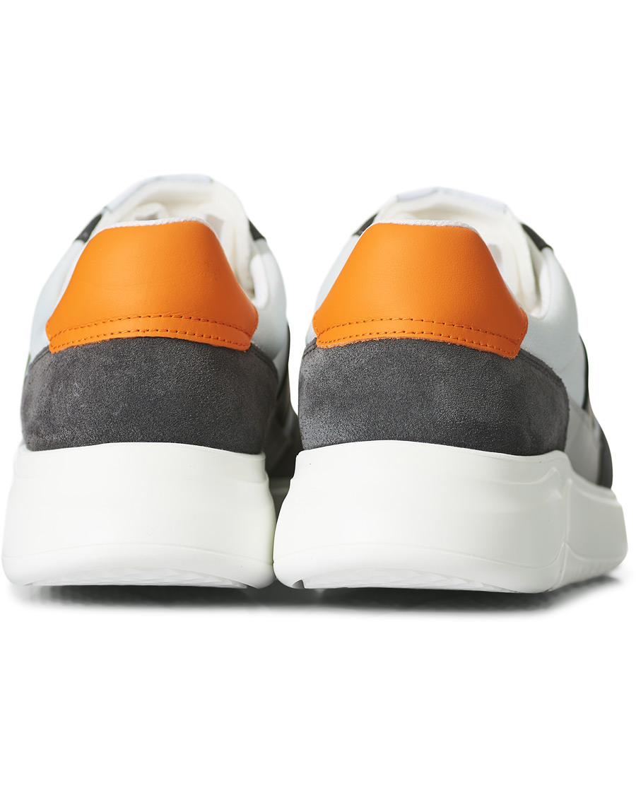 Homme | Axel Arigato Genesis Vintage Runner Sneaker Light Grey/Black/Orange | Axel Arigato | Genesis Vintage Runner Sneaker Light Grey/Black/Orange