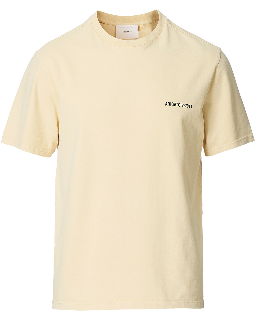 Homme | T-shirts | Axel Arigato | London Tee Natural Yellow