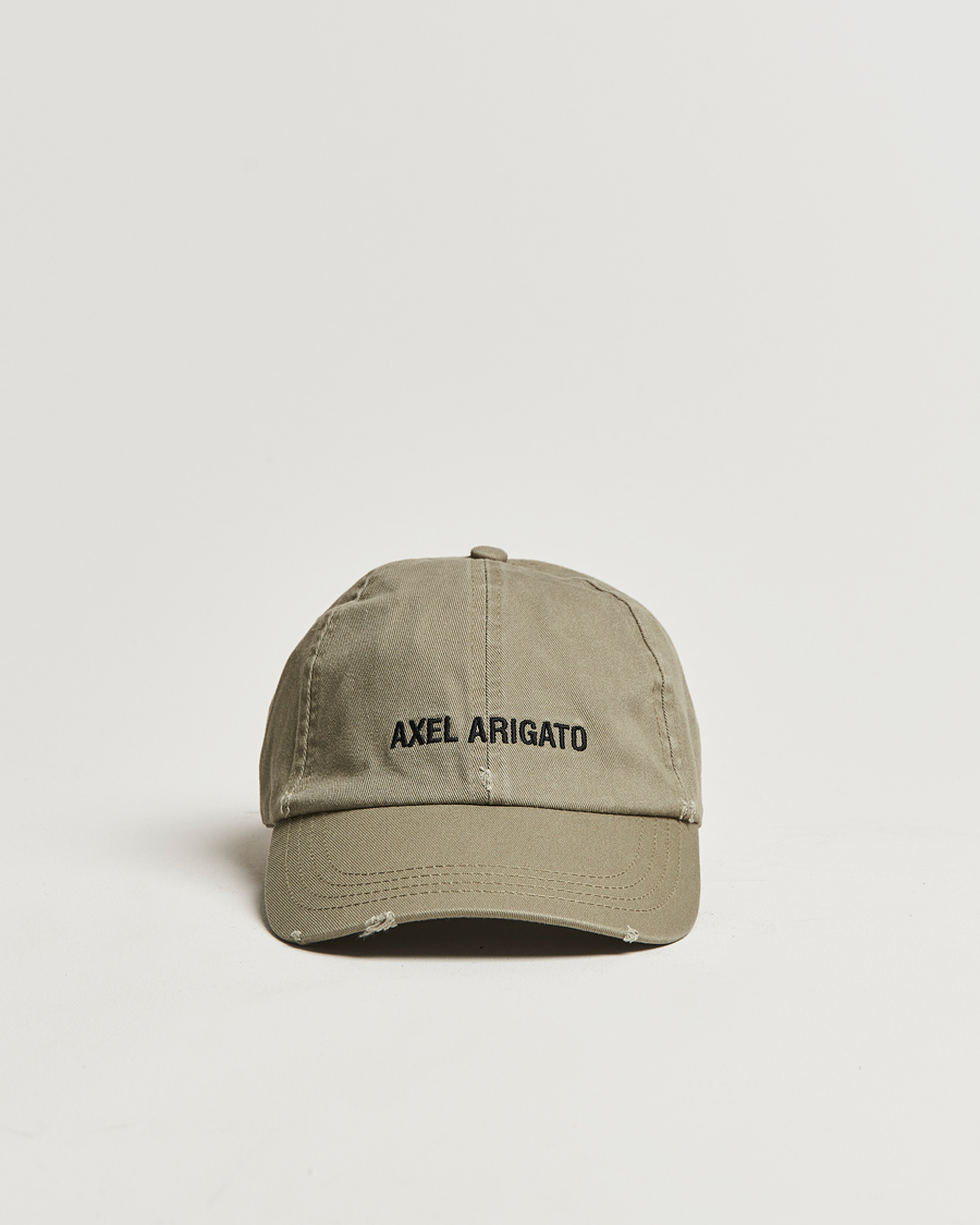 Homme | Axel Arigato AA Logo Cap Olive | Axel Arigato | AA Logo Cap Olive