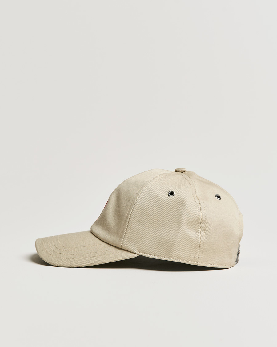Homme | AMI Heart Logo Baseball Cap Beige | AMI | Heart Logo Baseball Cap Beige