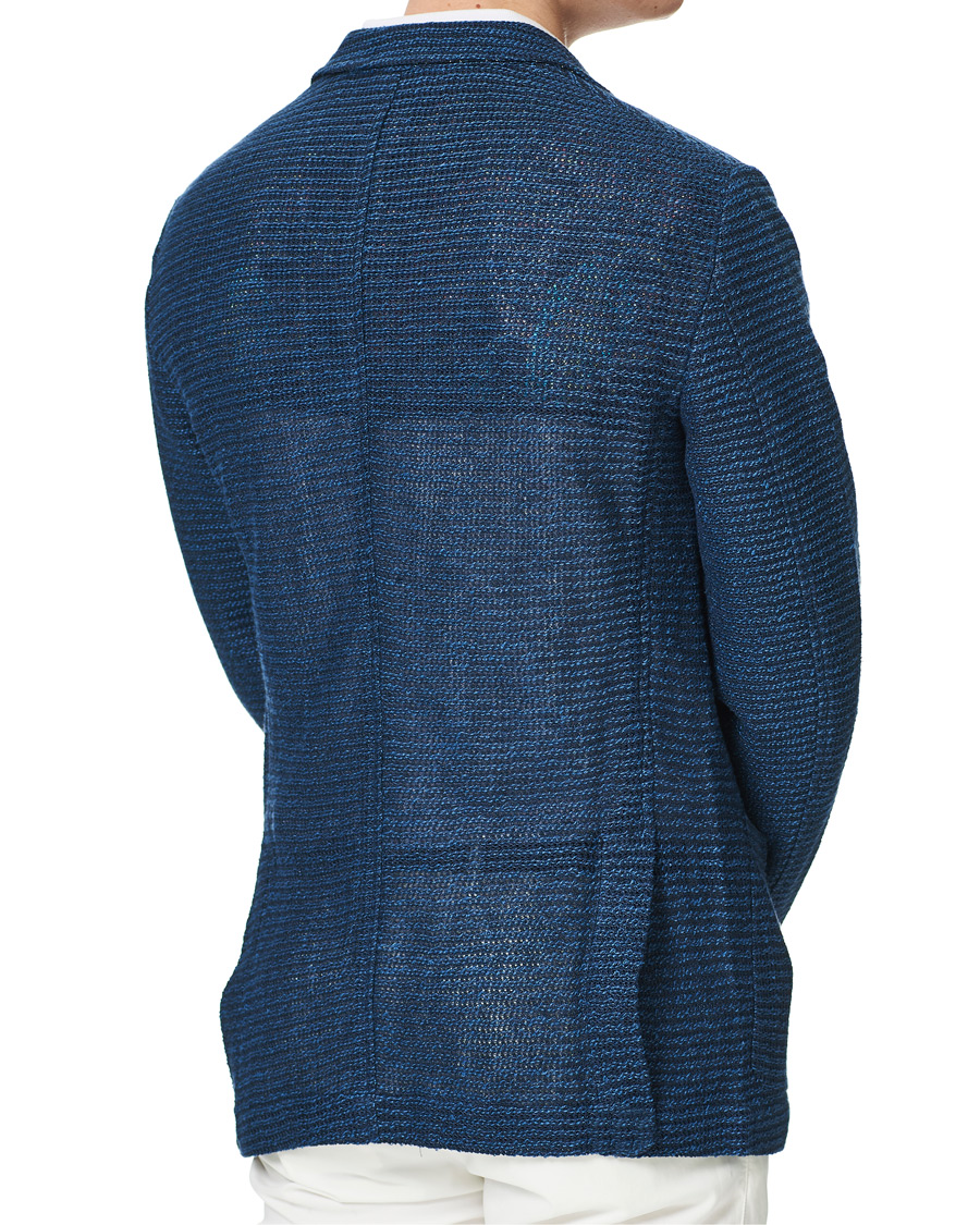 Homme | Blazers | Etro | Jacquard Jersey Blazer Navy