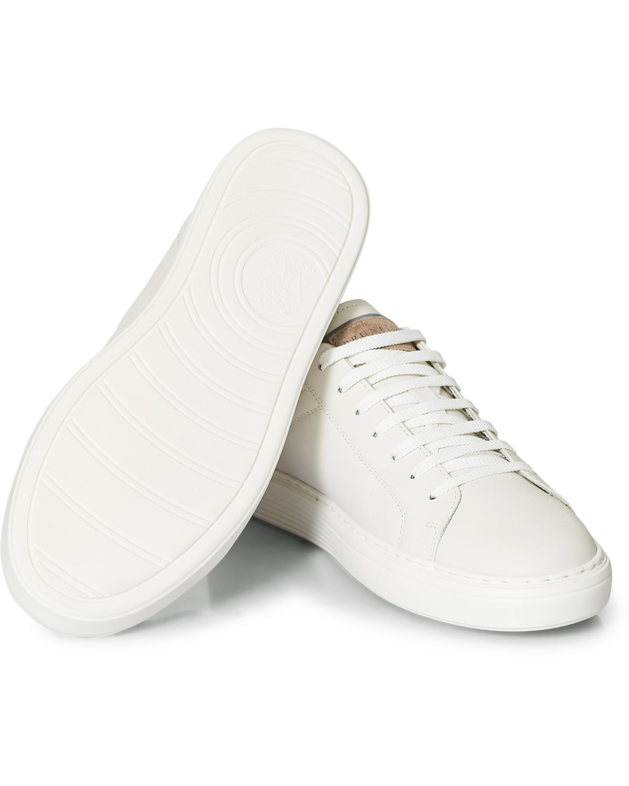 Homme | Brunello Cucinelli Plain Sneaker White Calf | Brunello Cucinelli | Plain Sneaker White Calf