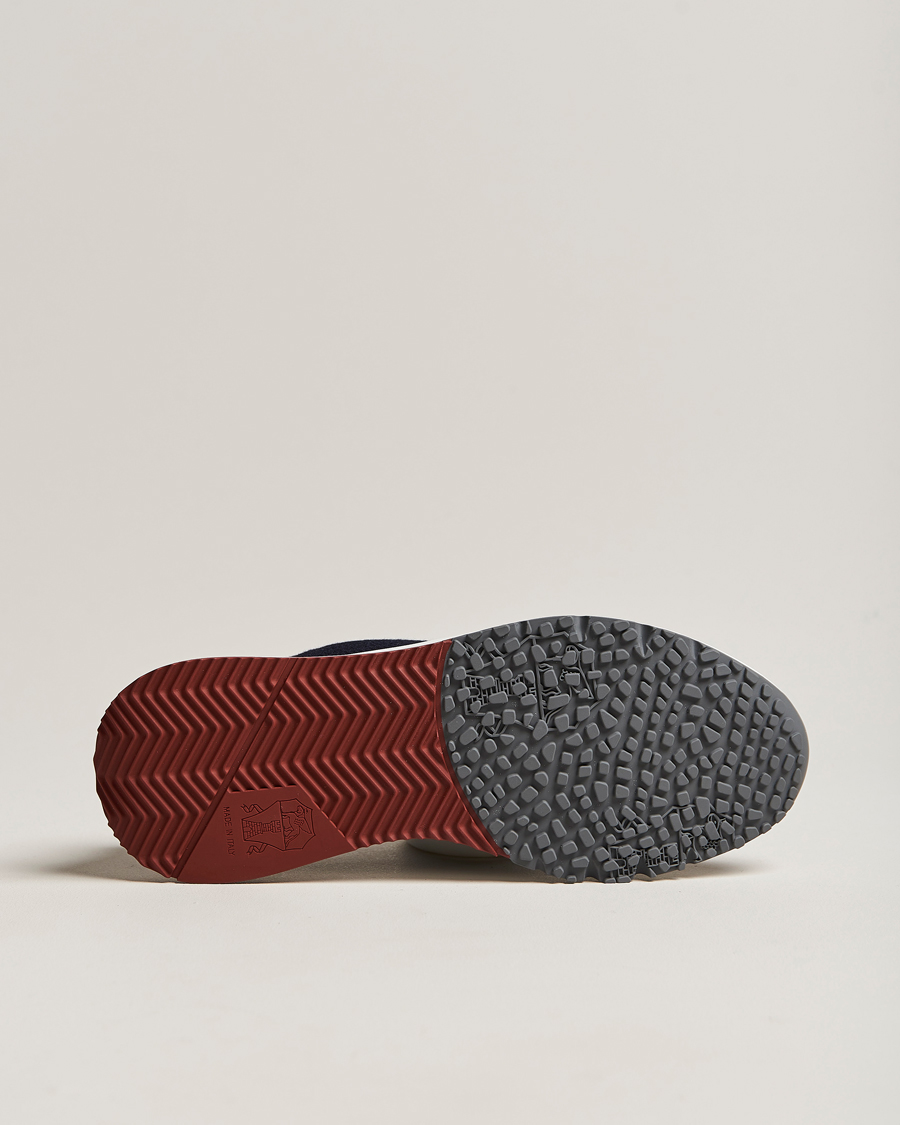 Homme | Baskets | Brunello Cucinelli | Mesh Running Sneakers Navy