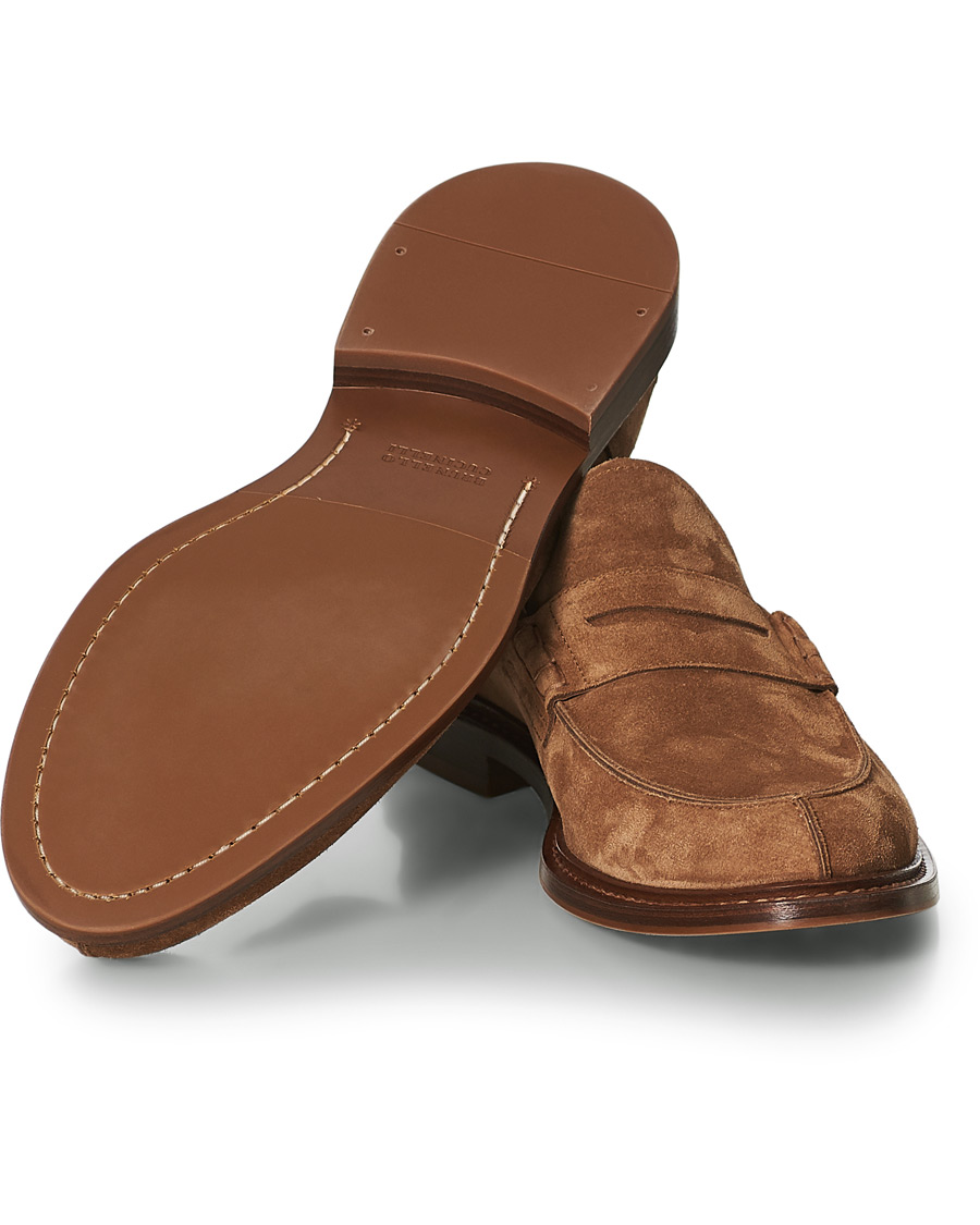 Homme | Brunello Cucinelli Penny Loafer Brown Suede | Brunello Cucinelli | Penny Loafer Brown Suede