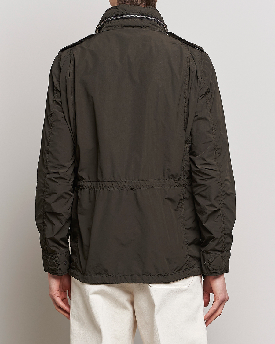 Homme | Manteaux Et Vestes | Aspesi | Giubotto Garment Dyed Field Jacket Dark Military