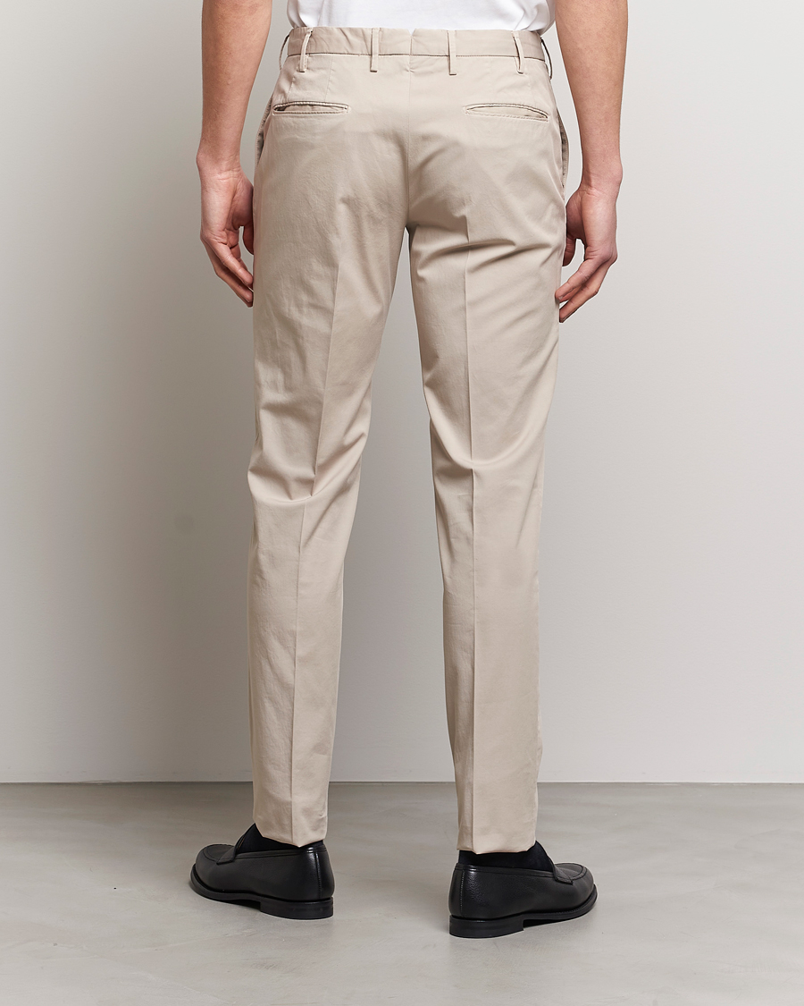 Homme | Pantalons | Incotex | Slim Fit Comfort Chinos Light Grey