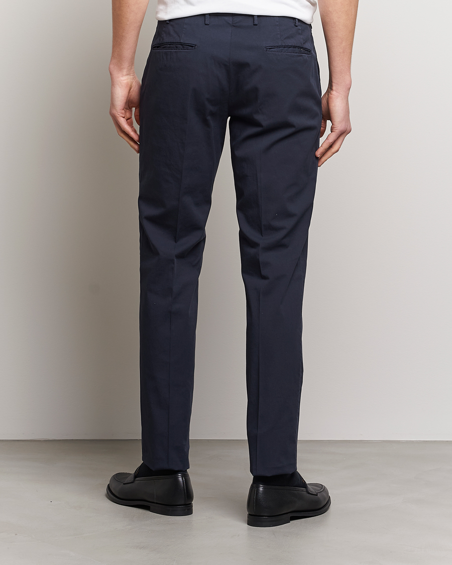 Homme | Pantalons | Incotex | Slim Fit Comfort Chinos Navy
