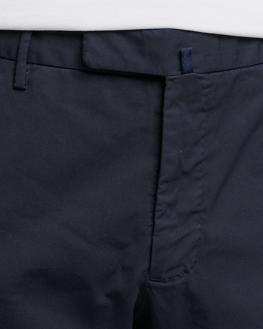 Homme | Pantalons | Incotex | Slim Fit Comfort Chinos Navy