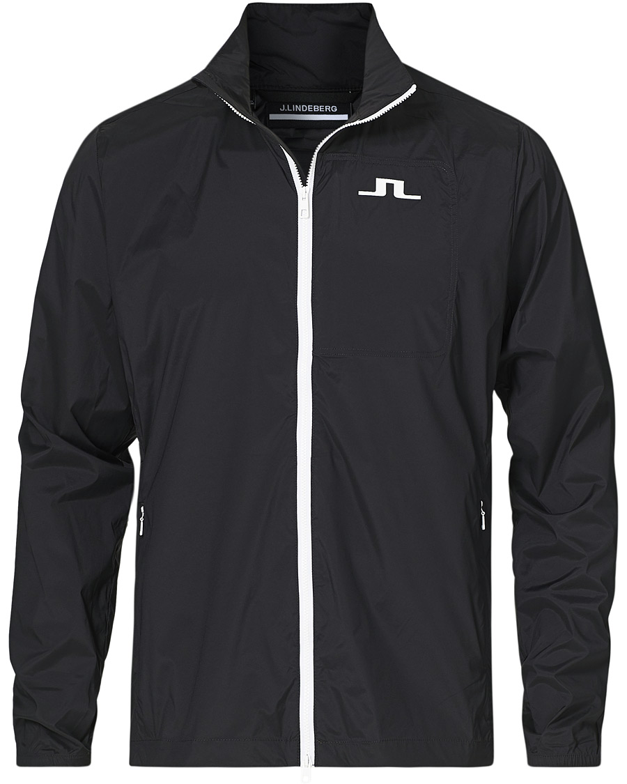 Homme | Manteaux Et Vestes | J.Lindeberg | Ash Light Packable Golf Jacket Black
