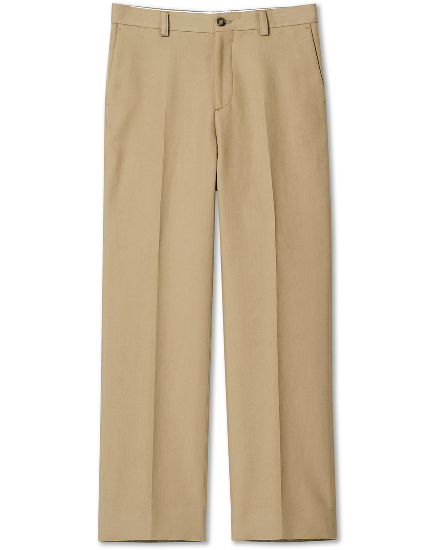 Homme | Pantalons | J.Lindeberg | Haij Double Weaved Trousers Batique Khaki