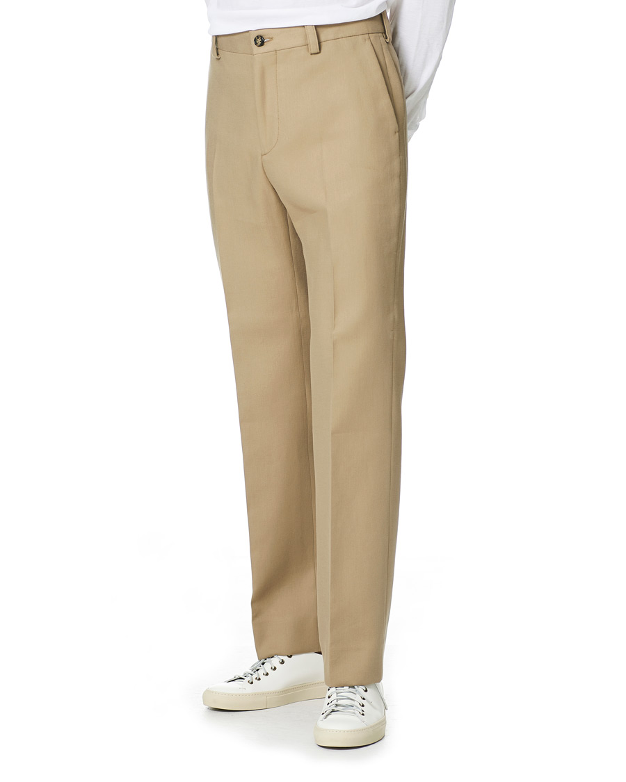 Homme | Pantalons | J.Lindeberg | Haij Double Weaved Trousers Batique Khaki
