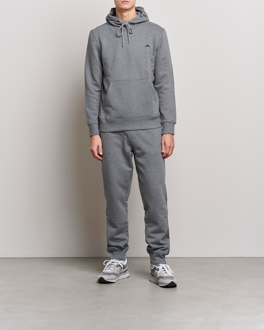 Homme | Pulls Et Tricots | J.Lindeberg | Cal Sweat Hoodie Grey Melange