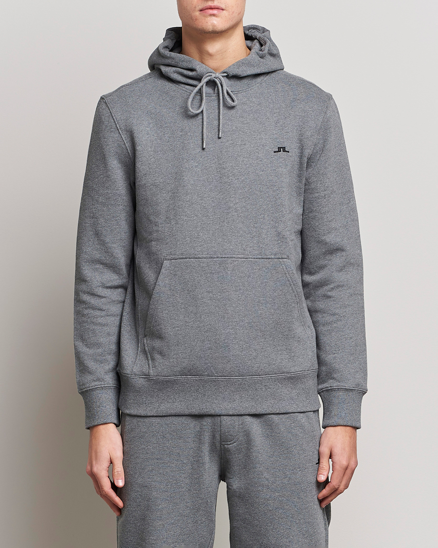 Homme | Pulls Et Tricots | J.Lindeberg | Cal Sweat Hoodie Grey Melange