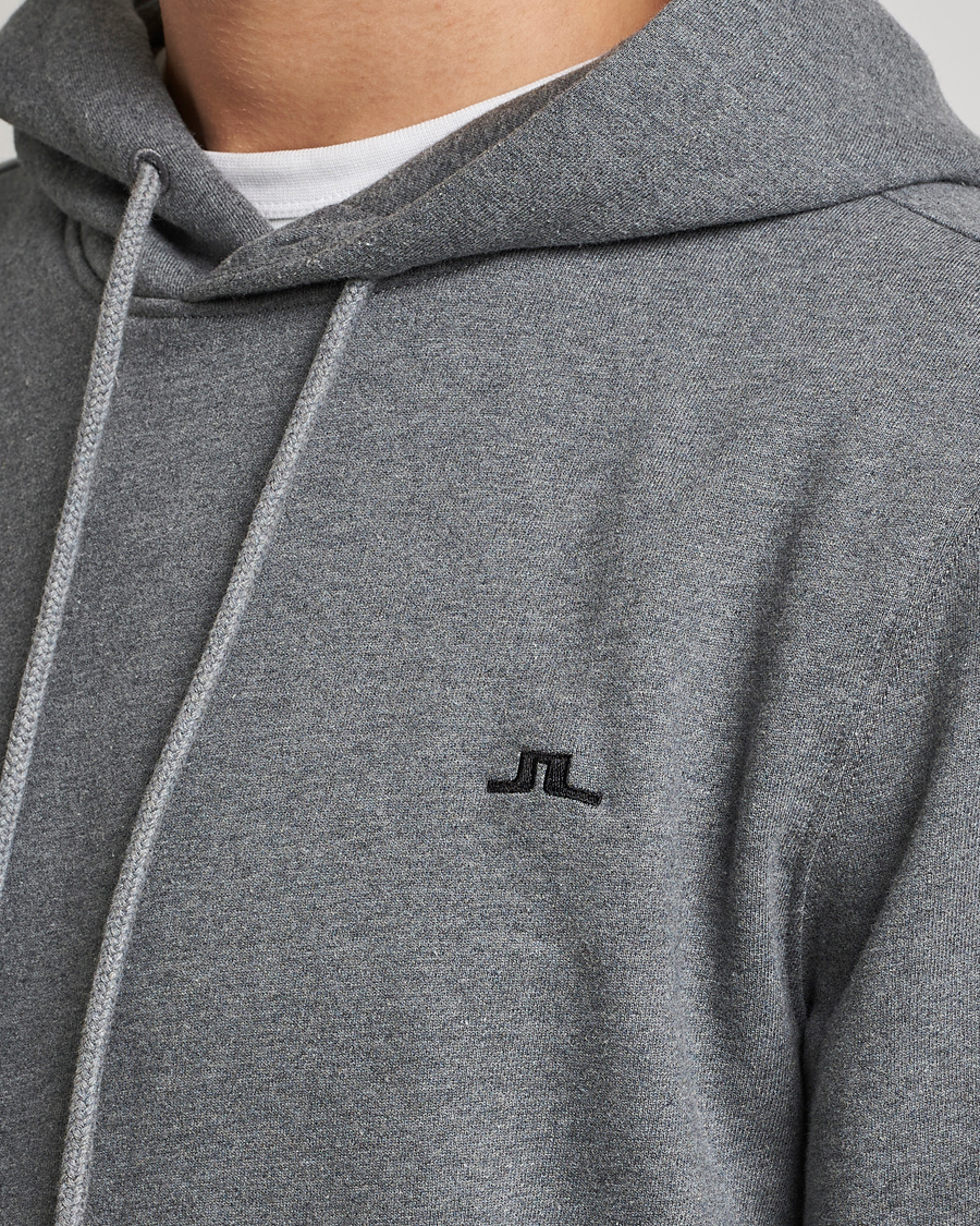 Homme | Pulls Et Tricots | J.Lindeberg | Cal Sweat Hoodie Grey Melange