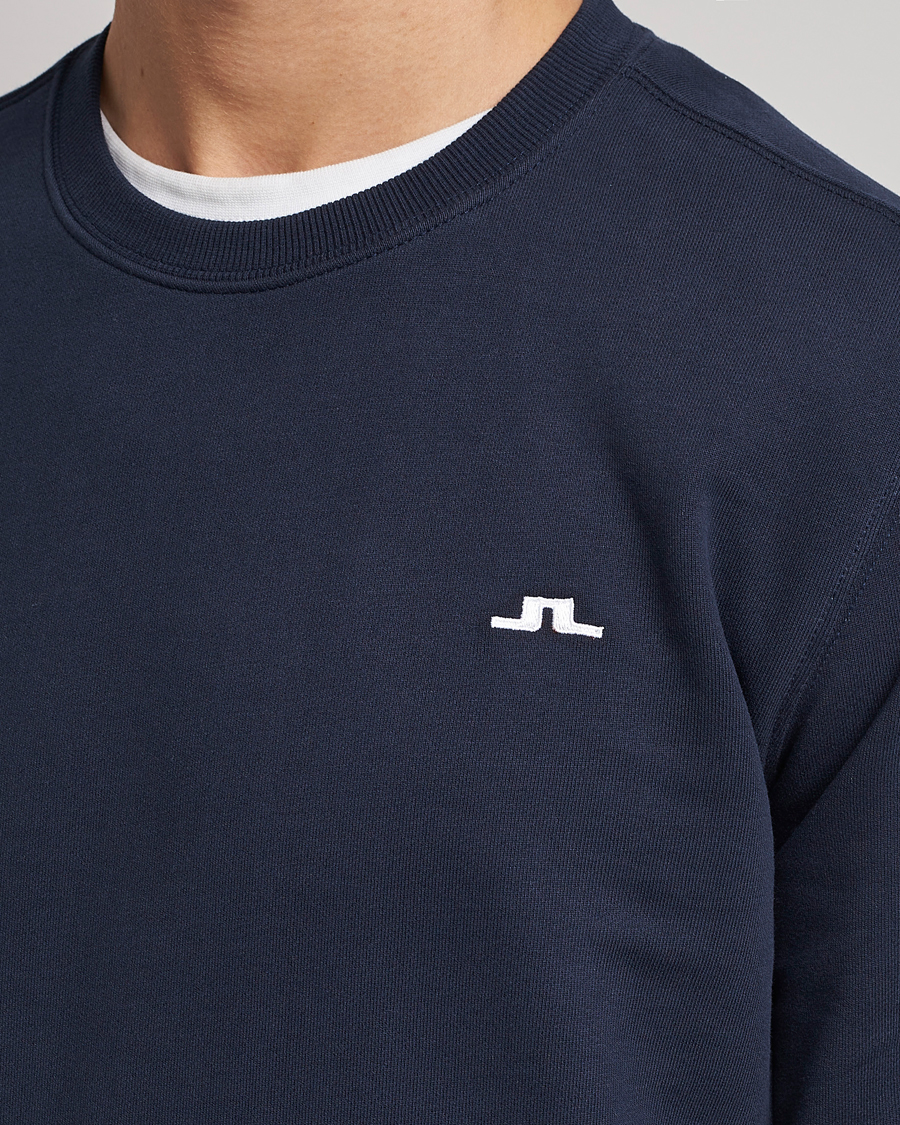 Homme | Pulls Et Tricots | J.Lindeberg | Cal Crew Neck Sweat Navy