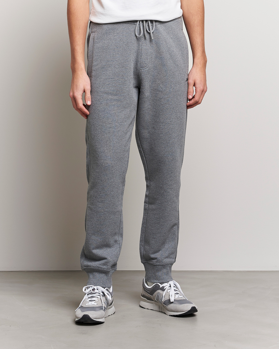 Homme | Pantalons | J.Lindeberg | Cal Sweat Pant Grey Melange