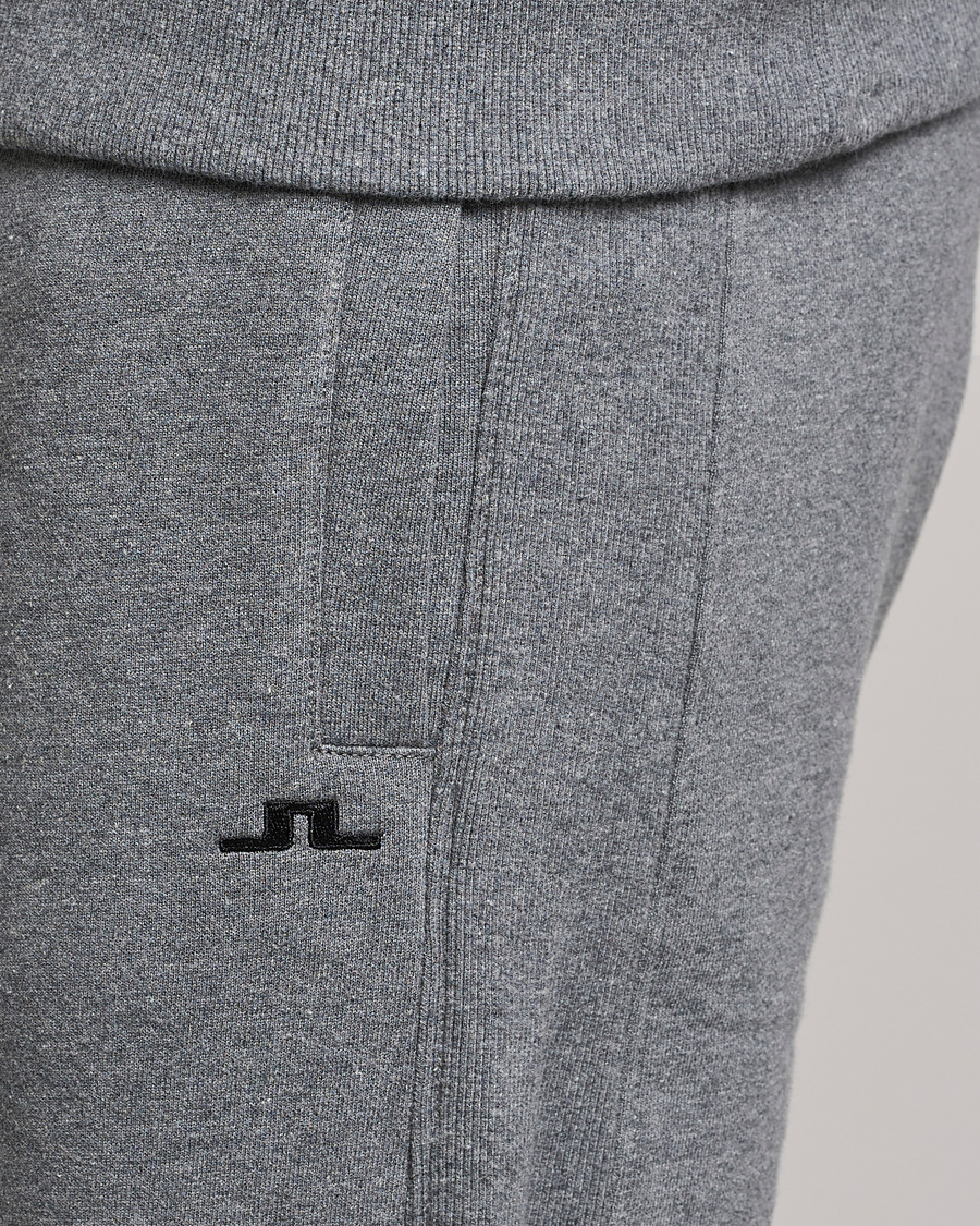 Homme | Pantalons | J.Lindeberg | Cal Sweat Pant Grey Melange