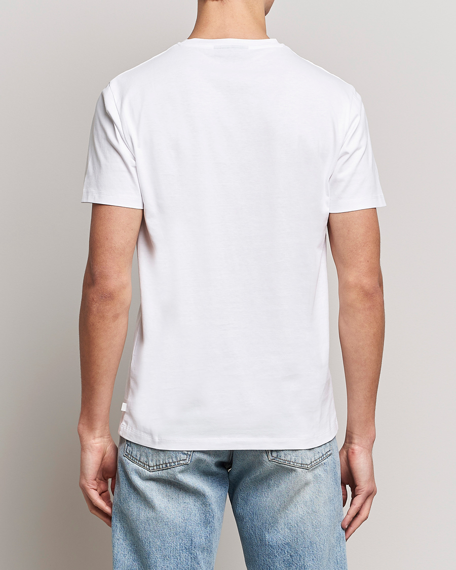 Homme | T-shirts | J.Lindeberg | Sid Cotton Crew Neck Tee White