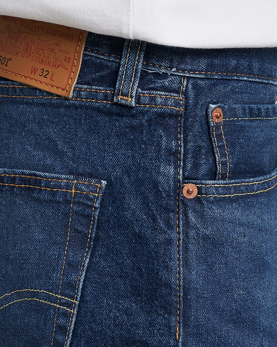 Homme | Shorts | Levi's | 501 Original Denim Shorts Blue Eyes Break