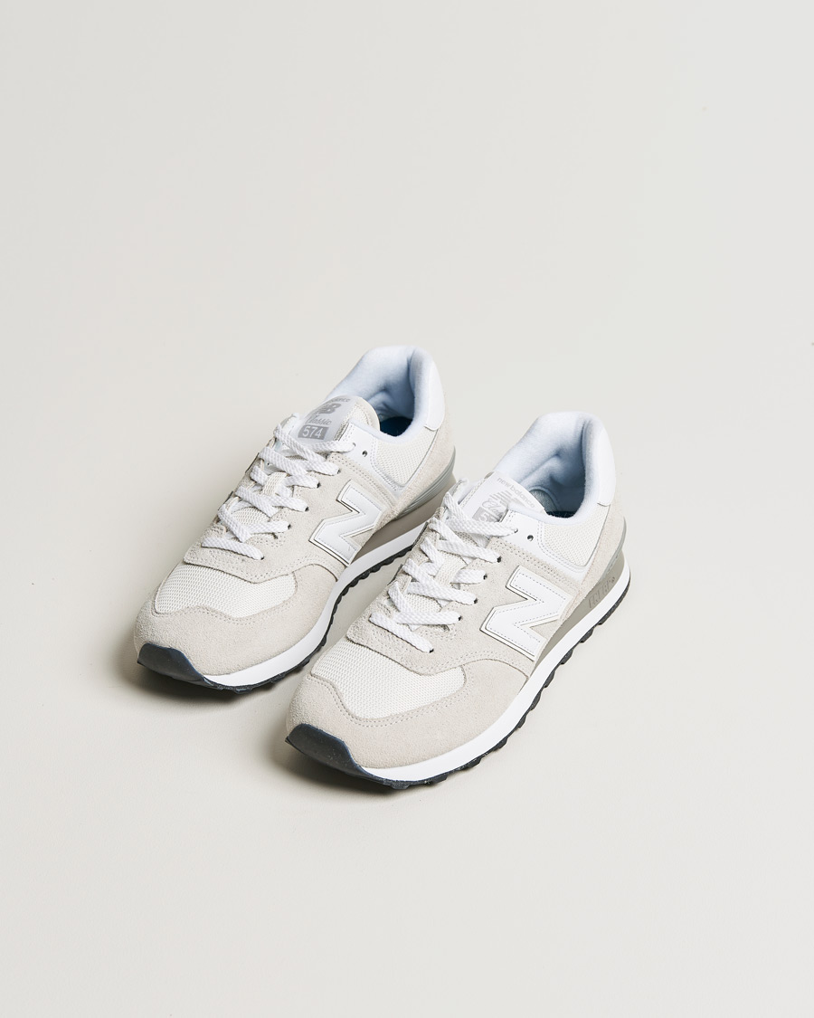 Homme | Baskets Blanches | New Balance | 574 Sneakers Nimbus Cloud