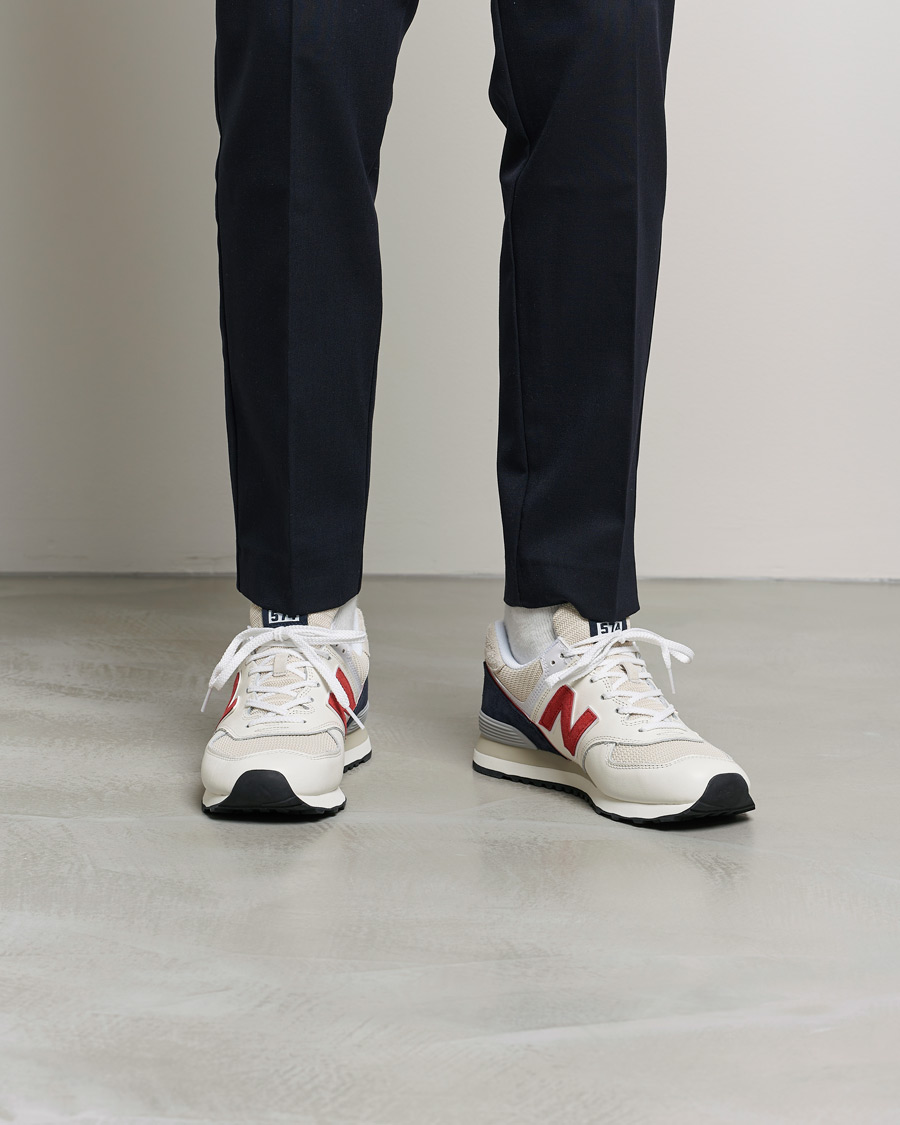 Homme | New Balance 574 Sneaker Sea Salt | New Balance | 574 Sneaker Sea Salt