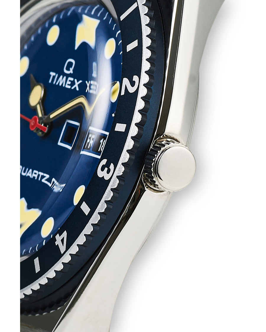 Homme | Timex Q Reissue 1979 Steel/Blue | Timex | Q Reissue 1979 Steel/Blue