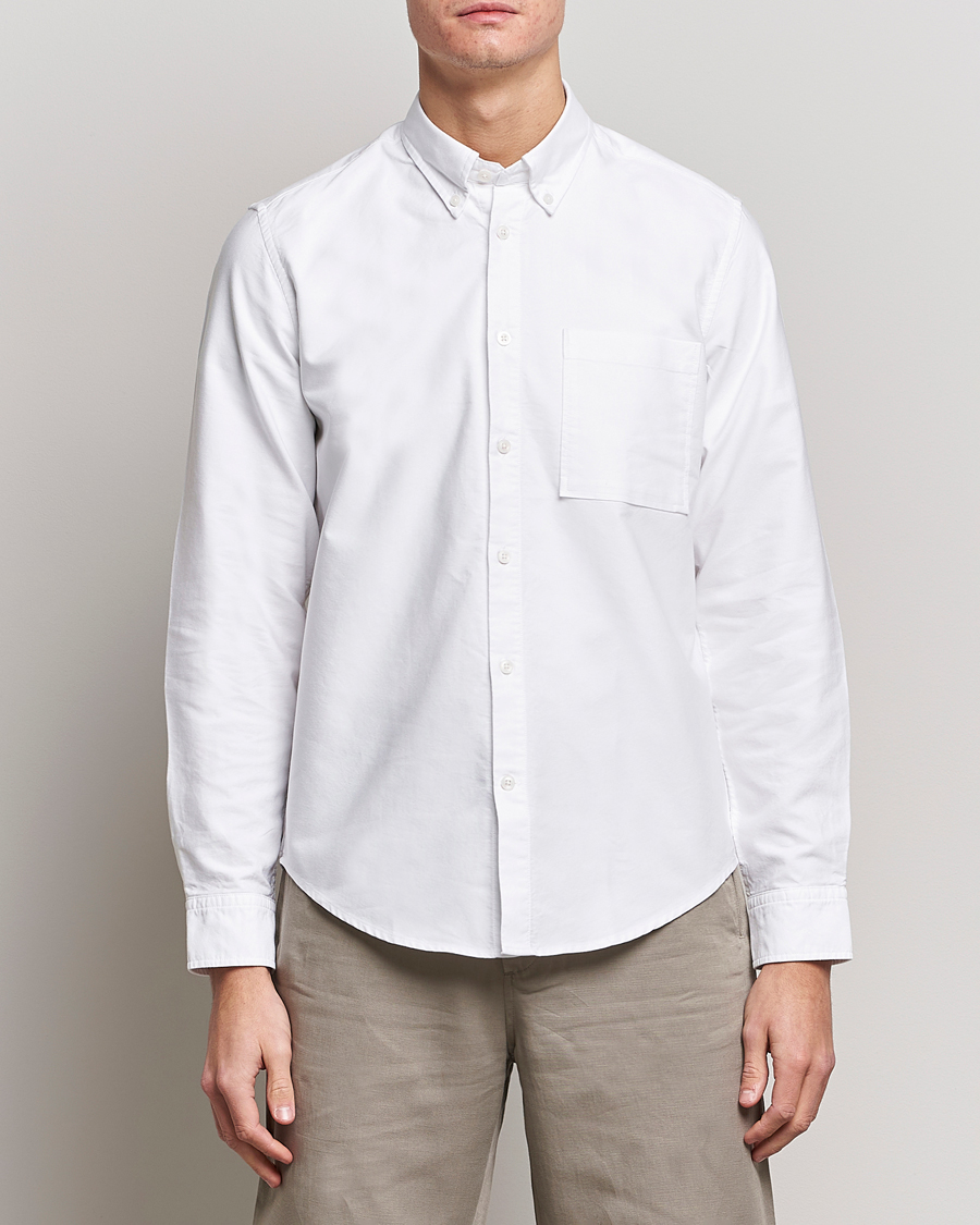 Homme | Chemises | NN07 | Arne Button Down Oxford Shirt White
