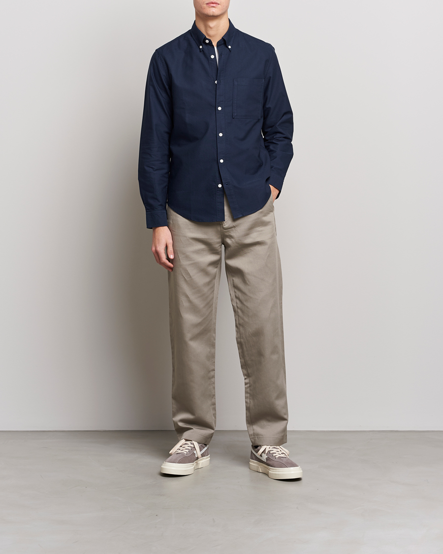 Homme | Chemises | NN07 | Arne Button Down Oxford Shirt Navy