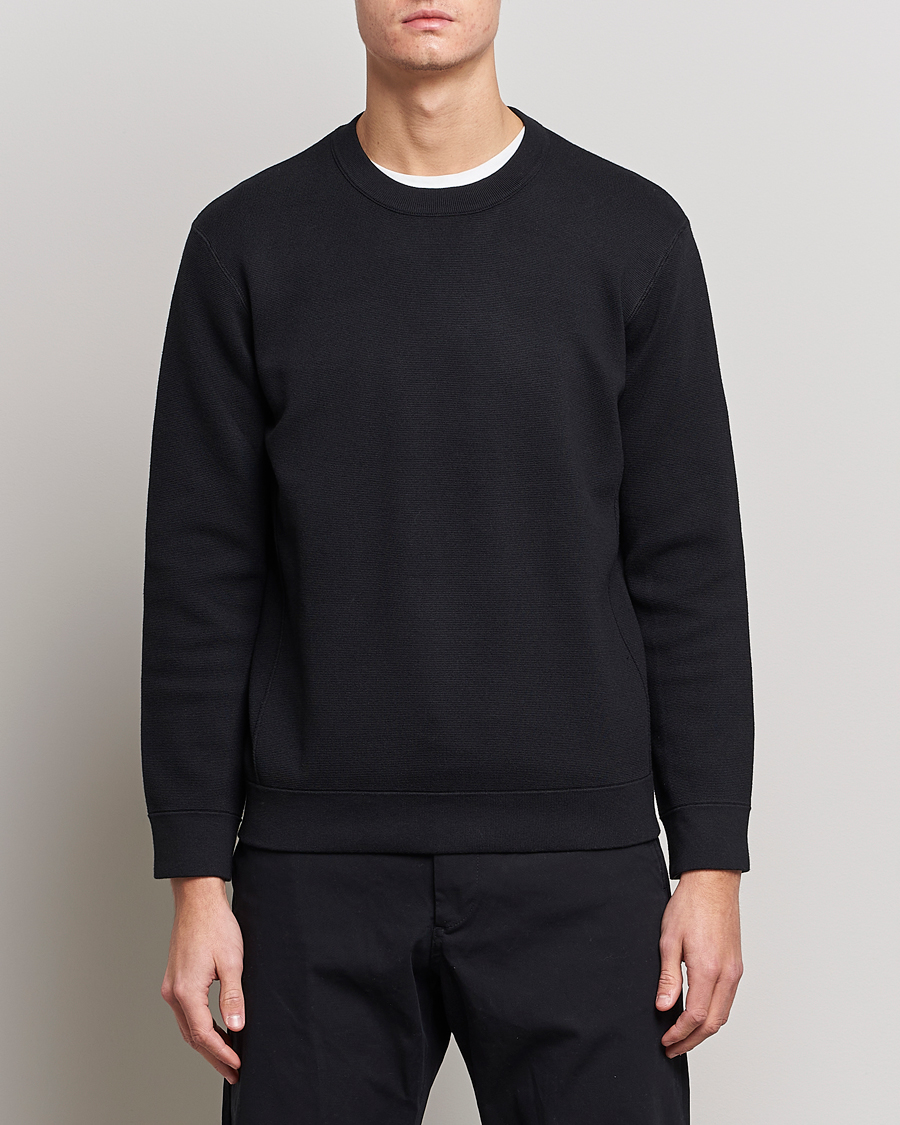 Homme | Pulls Et Tricots | NN07 | Luis Knitted Crew Neck Sweater Black