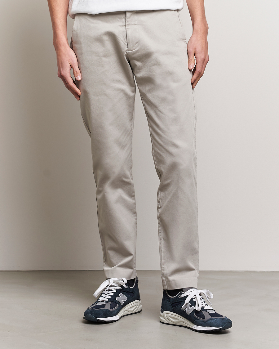 Homme | Pantalons | NN07 | Theo Regular Fit Stretch Chinos Grey