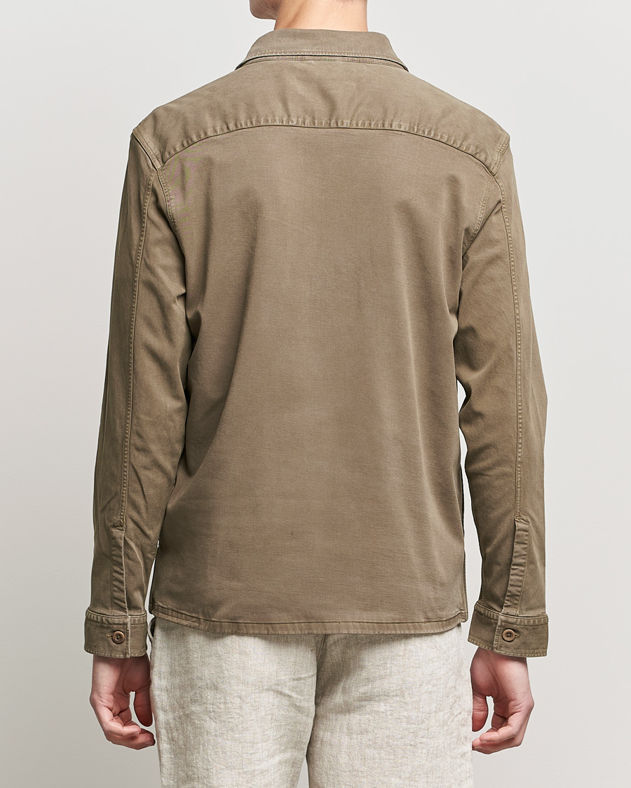 Homme | Chemises | NN07 | Bernard Tencel Overshirt Clay