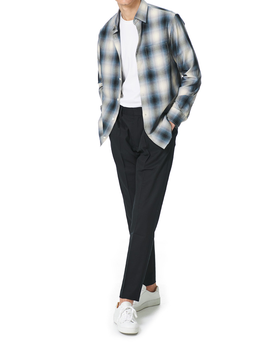 Homme | Chemises | NN07 | Errico Checked Shirt Blue/White