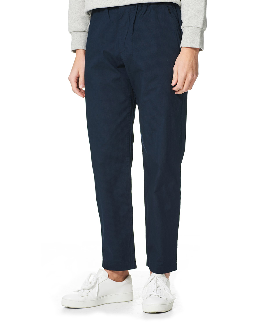 Homme | Pantalons | NN07 | Valentin Ripstop Pants Navy