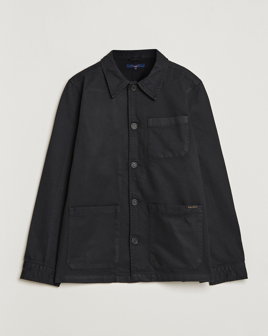 Homme | Chemises | Nudie Jeans | Barney Worker Overshirt Black