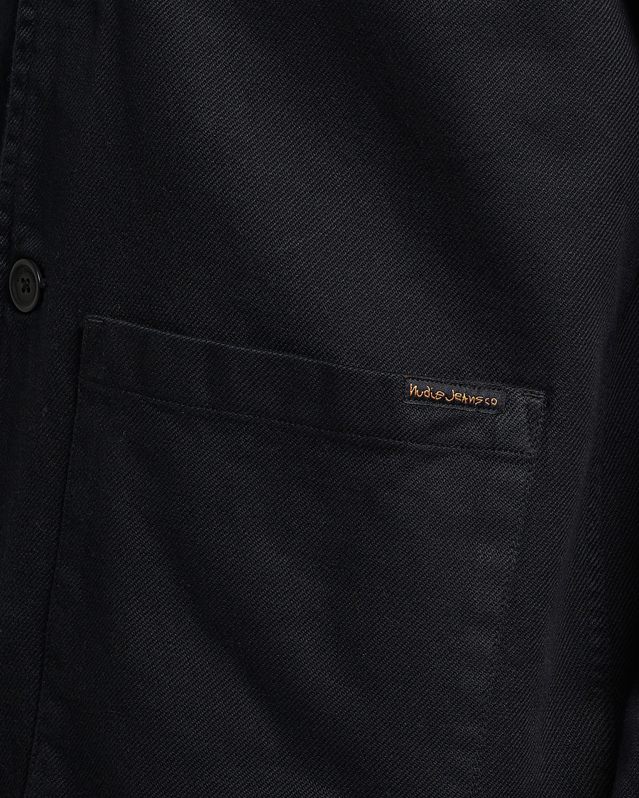 Homme | Chemises | Nudie Jeans | Barney Worker Overshirt Black