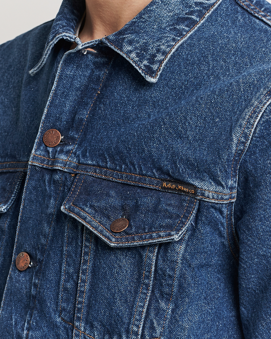 Homme | Manteaux Et Vestes | Nudie Jeans | Robby Denim Jacket Le Bleue