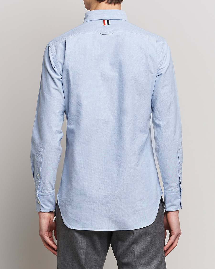 Homme | Chemises | Thom Browne | Grosgrain Placket Oxford Shirt Light Blue