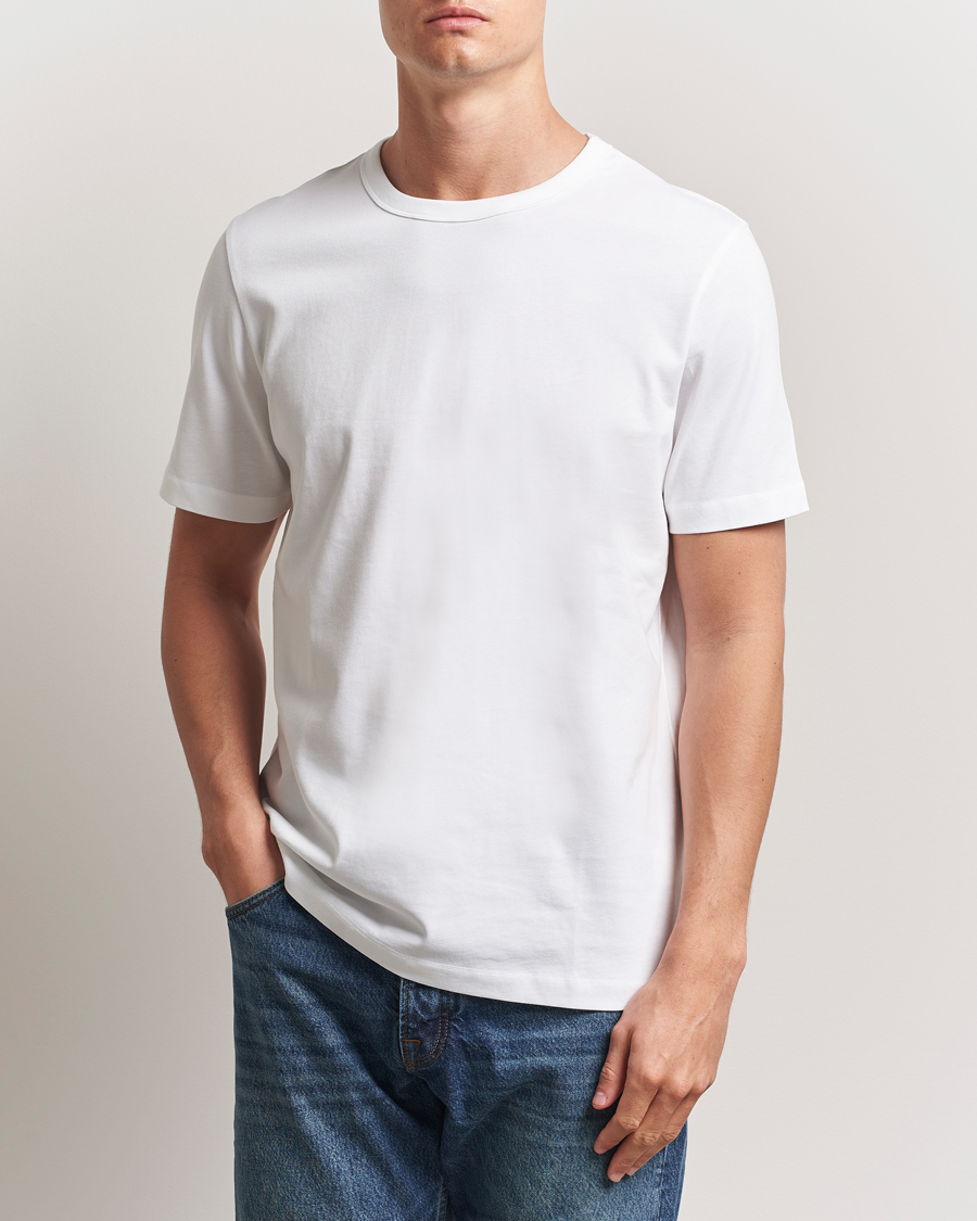 Homme | T-shirts | A Day's March | Heavyweight T-Shirt White