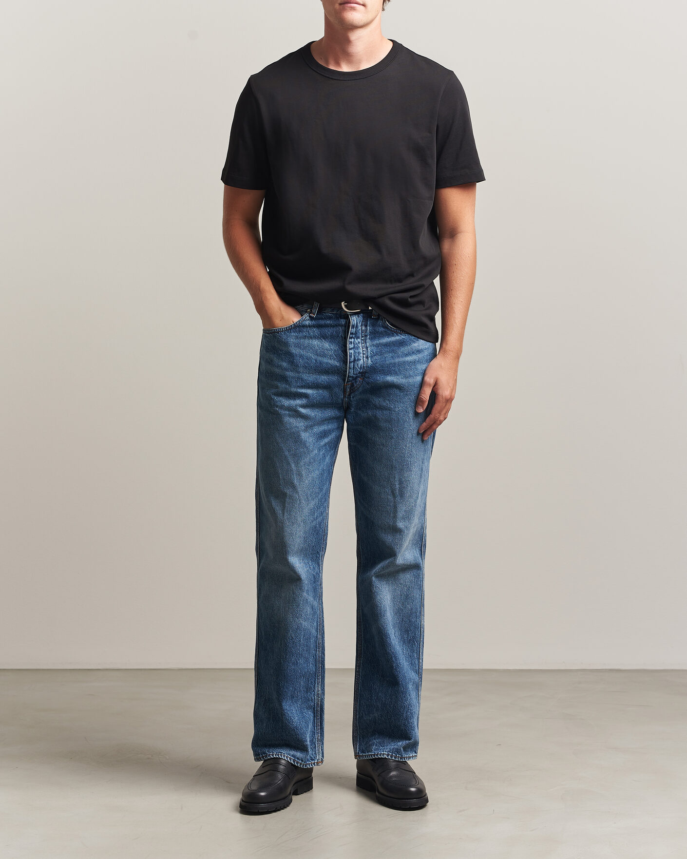 Homme | T-shirts | A Day's March | Heavyweight T-Shirt Black