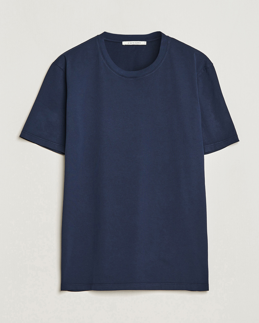 Homme | T-shirts | A Day's March | Classic Fit Tee Navy
