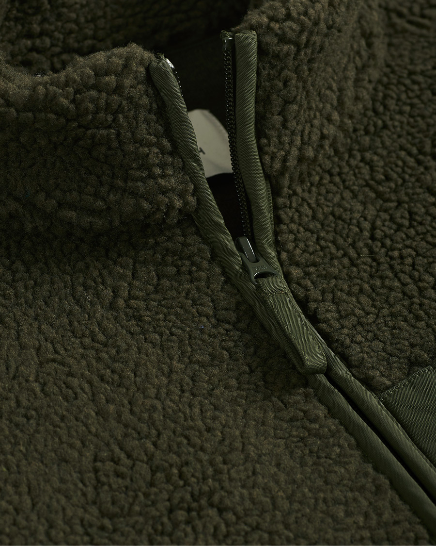 Homme | Pulls Et Tricots | A Day's March | Arvån Recycled Fleece Vest Olive